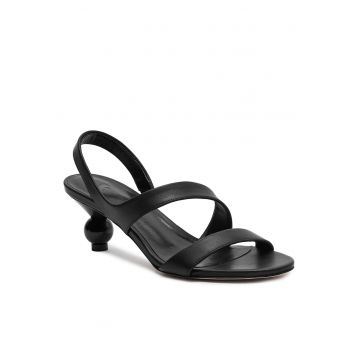 Sandale dama  piele naturala - negru - model Zigano -