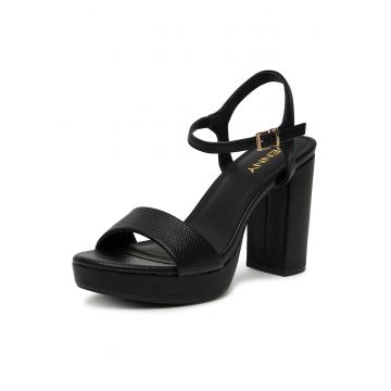 Sandale dama -  R23SS00921 - negru - cu toc