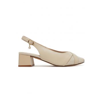 Sandale dama -  RST-AGNES-12 - piele naturala - bej