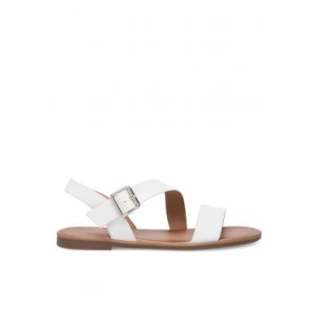 Sandale dama -  Sintetic - Alb