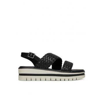 Sandale dama  WS2510-06 - negru - tesatura