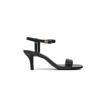 Sandale de dama -  piele naturala - negru -