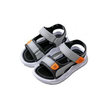 Sandale  Din Cauciuc - Casual - Baieti - Fete - Negru/Gri