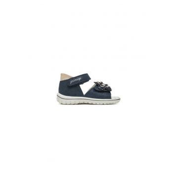 Sandale fete - 7864877 -  Piele naturala - Bleumarin