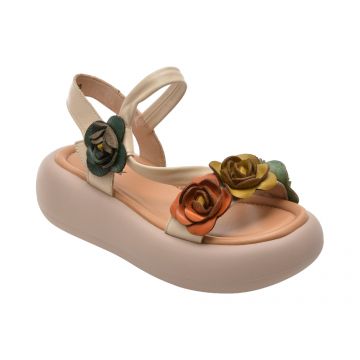 Sandale GRYXX albe, 51656, din piele naturala