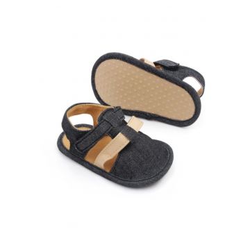 Sandale  Model AL 10997 - Textil - Baieti - Gri petrol - 3-6 luni