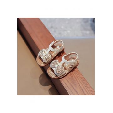 Sandale  Model AL 11024 Anya - Piele ecologica - Fete - Ivoire -