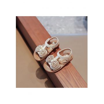 Sandale  Model AL 11024 Anya - Piele ecologica - Fete - Ivoire -