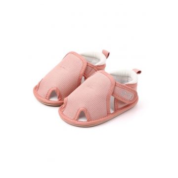 Sandale  Model AL 11185 Teddy - Textil - Fete - Roz - 3-6 luni
