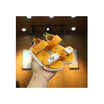 Sandale  Pentru Baietei - Textil - Uni - Casual - Galben Mustar -