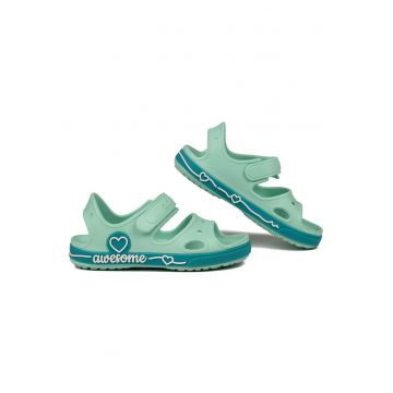 Sandale pentru copii -  Plastic - Menta - 20-21 EUR