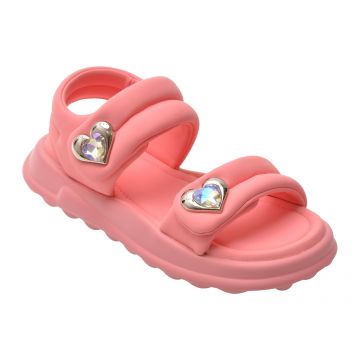 Sandale SELECTION KIDS roz, 6015, din piele ecologica