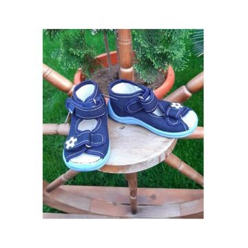 Sandalute Pentru Baietei - Karo3 - Albastru - Grafic - Casual - Baieti - Cauciuc - pentru mers - Textil - Bleumarin -