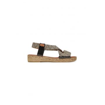 Espadrile dama  ELIANA - Textil - Negru