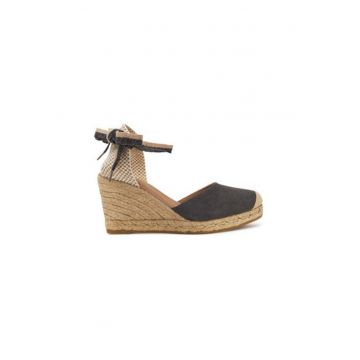 Espadrile dama  G105907 - Textil - Negru
