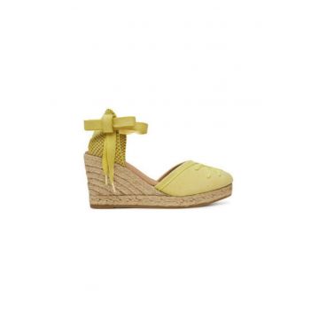 Espadrile dama  G106495 - Textil - Galben