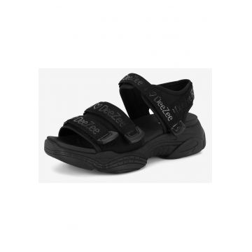 Sandale copii -  CSXP2056-02 - negre - plastic -