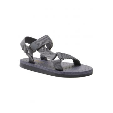 Sandale copii  gri - textil