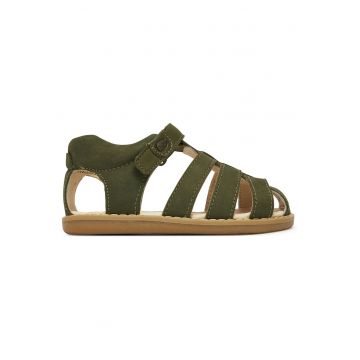 Sandale copii -  khaki - piele naturala