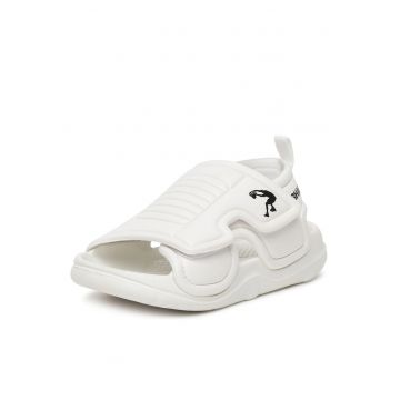 Sandale copii -  model LEA-XM-0048 - alb - plastic