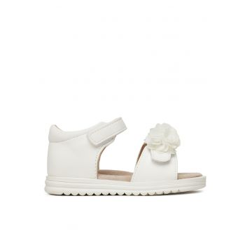 Sandale copii  piele naturala - alb