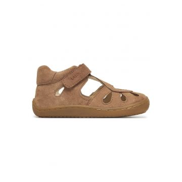 Sandale copii  piele naturala - maro - model DUBAI
