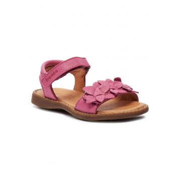 Sandale copii -  piele naturala - roz -
