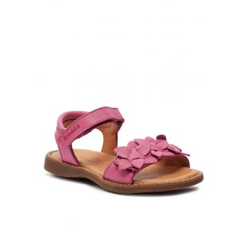 Sandale copii -  piele naturala - roz -