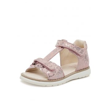 Sandale copii -  roz - piele naturala