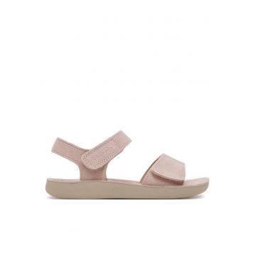 Sandale copii -  roz - piele naturala
