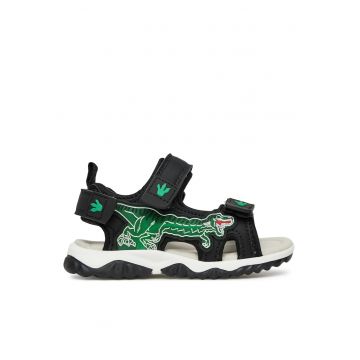 Sandale copii  textil - negru -