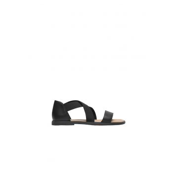 Sandale copii -  VERNIS CI12-3027-08 - negru - piele naturala -