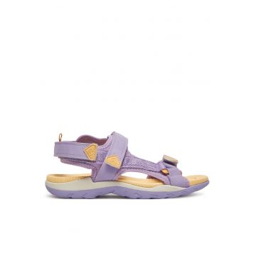 Sandale copii  violet - textil