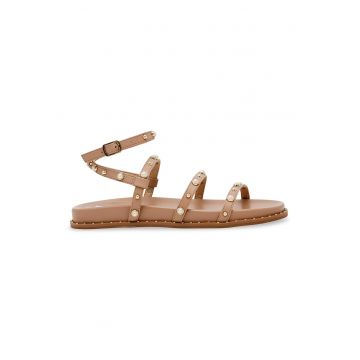 Sandale cu barete inguste - Maro inchis