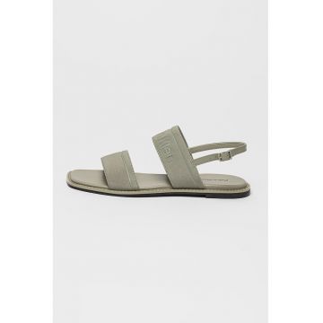 Sandale cu logo - Verde pal