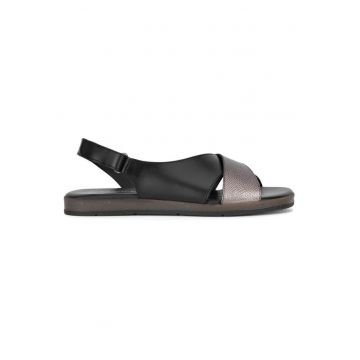 Sandale dama - 18270 -  Piele naturala - Negru