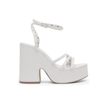 Sandale dama -  590486277211040 - Sintetic - Alb