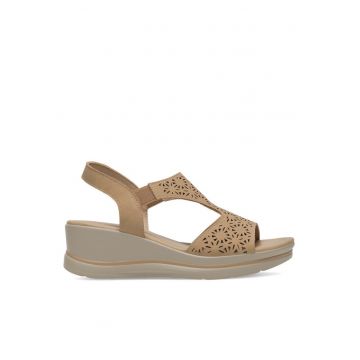 Sandale dama -  590558860023738 - Sintetic - Bej