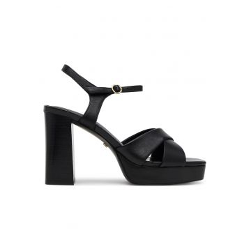 Sandale dama -  ALIA-118081 - piele naturala - negru