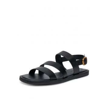 Sandale dama -  ALMA-118077 - piele naturala - negru