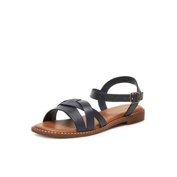 Sandale dama -  bleumarin - piele naturala -