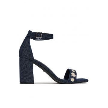 Sandale dama -  bleumarin - textil