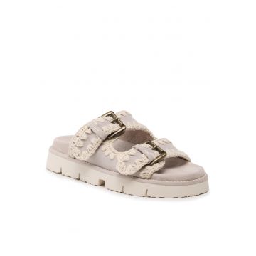 Sandale dama -  Chalk - cu catarame - bej -