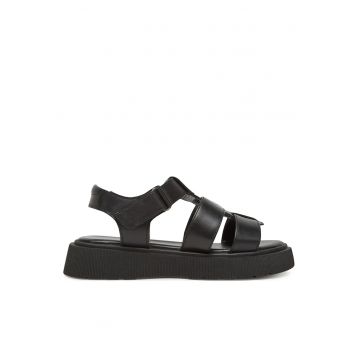 Sandale dama -  GRD-BN1925-01 - piele naturala - negru