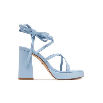 Sandale dama  model 2335-3 - albastru - piele ecologica -