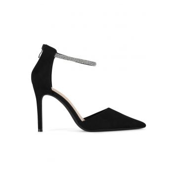 Sandale dama -  model BG-1818 - negru - tocuri