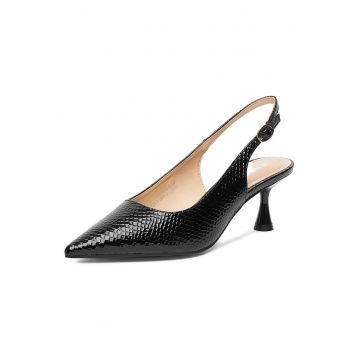 Sandale dama  model CEO-CD24013-6 - negre - cu toc