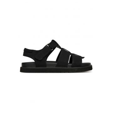 Sandale dama -  model HY86009-20 - negru - tesatura