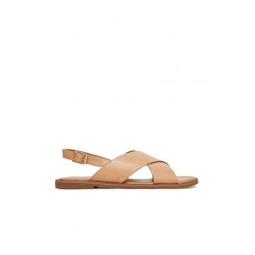 Sandale dama -  model WS5551-10 - bej - tesatura -