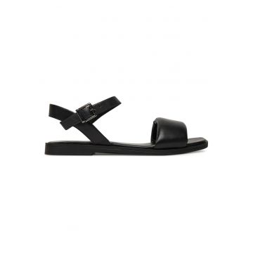 Sandale dama  piele naturala negru - Negru